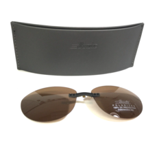 Silhouette Clip On Lenses 5540 BC 840 Brown Polarized Cat Eye 52 mm - £99.38 GBP