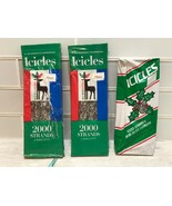 Vintage Christmas Tree Tinsel Icicles 3 packs  2000 &amp; 1000 flameproof st... - €15,05 EUR