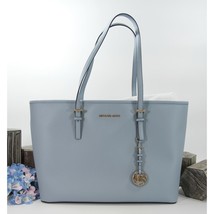 Michael Kors Pale Blue Saffiano Leather Multifunction Travel Tote Bag NWT - $169.44