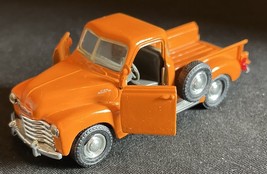 1995 Road Champs 1/43 Scale 1953 Chevrolet 3100 Pickup Truck Series Orange - $21.73