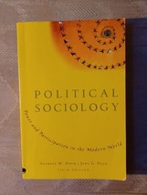 Introduction To Political Sociology 5th Ed Anthony M Orum John G Dale Po... - £13.20 GBP