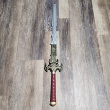 Demon Blade Sword Red Handle Steel Bronze 40&quot; HIGH-DENSITY Foam Replica Sword - $29.02