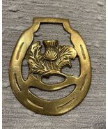 Horse Harness Scotland Thistle Medallion Equestrian Bridle Tack Saddle 3... - $29.43 CAD