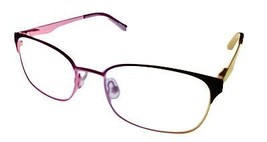 Lucky Brand Women&#39;s Eyeglass Rectangle Pink Metal D703  46mm - £35.91 GBP