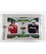 MATT RYAN DARREN MCFADDEN 2008 Donruss Threads Dual Work Rookie RC 52/50... - $2.84