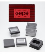 64 VINTAGE GEPE GLASS GLASSLESS BLANK 20x28mm 24x36mm 35mm 2-3/4” SLIDE ... - $20.15 CAD