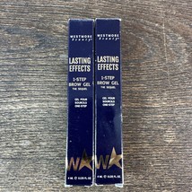 Lot Of 2 ~ Westmore Beauty Lasting Effects 1- Step Brow Gel The Sequel ~... - $22.87