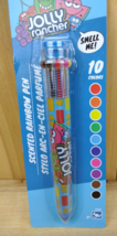 Scented Jolly Rancher Rainbow 1 Fat Ink Pen 10 Colors Assorted Inks Colorful - £7.99 GBP