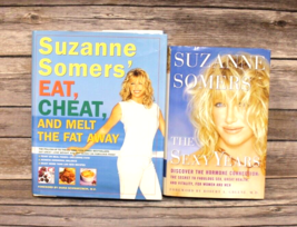SUZANNE SOMERS THE SEXY YEARS &amp; EAT, CHEAT AND MELT THE FAT AWAY SET OF ... - $23.12