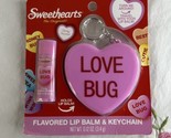 Cherry Lip Balm KEYCHAIN Love Bug Key Chain Balm Holder NewValentine&#39;s Gift - $11.29