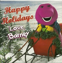 Happy Holidays Love Barney Christmas CD 1997 - £1.55 GBP