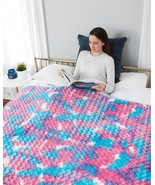 Cotton Candy Regal Comfort Oversized Throw Sherpa Ultra Plush Soft 50&quot; x... - €21,49 EUR