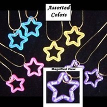 Funky Cute Bff Best Friends Star Necklaces Novelty Charm Costume Jewelry-ONE Set - £5.50 GBP