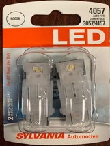 Sylvania LED 4157 Pair Set LED Lamps Bulbs 3057/4057 Brand new - $12.19