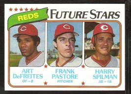 Cincinnati Reds Future Stars De Freites Frank Pastore Spillman 1980 Topps 677 - £0.39 GBP