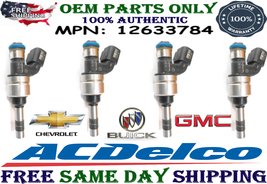 OEM 4Pcs ACDelco BRAND NEW Fuel Injectors for 2012, 2013 Chevrolet Orlando 2.4L - $517.27