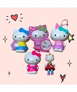 Lot Of San Rio Hello Kitty Figure Figures Lot Of 5 McDonald’s Cake Topper - £11.68 GBP