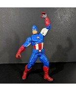Marvel Avengers Captain America Talking Electronic Action Figure 2012 10&quot; - £13.34 GBP