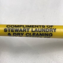 Stewart Laundry Dry Clean Salina Kansas Advertising Pen Pencil Vintage - £10.18 GBP