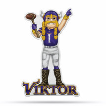 Minnesota Vikings Pennant Shape Cut Mascot Design - $30.99