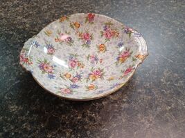 Royal Winton Grimwades Chintz Eleanor Laterathen Handled 4.75" Bowl Dish - $29.69