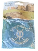 The Old Course Bag Tag St. Andrews Links Scotland Clubhouse Vinyl Sealed Wrapper - $39.00