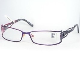S.P O. Couture Odysseus col.1 Purple /PINK Eyeglasses Glasses Spo 53-17-132mm - £105.92 GBP