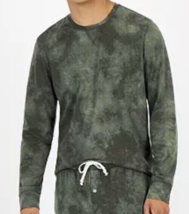 L- Sun + Stone DEEP Deths Olive Green Tie Dye Camo PJ Pajama Top T-Shirt... - £5.43 GBP