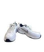 Nike Air Monarch IV mens white blue sneakers shoes 9.5 SKU 7799 - $42.08