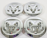 2019-2023 Ram 2500 3500 3 13/16&quot; Chrome Button Wheel Center Caps 6PG01TR... - $109.99