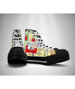 Snoopy Peanuts Comics Printed Canvas Sneakers SHoes - £31.94 GBP+