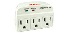Guardian GSP3 1200J/1875W 15A Triple Outlet Surge/Spikes Protector UL94V-0 - £11.74 GBP