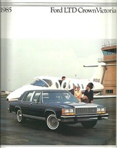 1985 Ford LTD CROWN VICTORIA sales brochure catalog US 85 Country Squire - $8.00