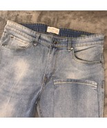 Smith &amp; Mills Stretch Denim Jeans Light Wash Slim Fit Casual Size 36 - $47.85 CAD