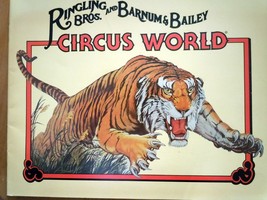 Vintage Ringling Bros And Barnum&#39;s &amp; Bailey Circus World Souvenir Book 1... - £14.93 GBP