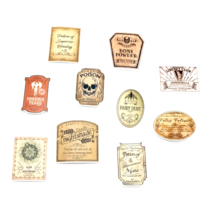 Halloween 2+ Inch Bottle 10 Labels Vinyl Waterproof Apothecary Poison Br... - $11.75