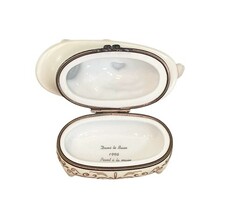 Bernardaud Limoges Miss Piggy Muppets Trinket Box Dans le Bain Henson 1996 image 9