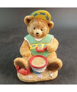 Danbury Mint Calendar Teddy Bear Figure, Limited Edition OBO : AUGUST - $280.80 MXN