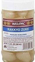 Wel Pac Rakkyo Zuke Pickled Scallions 11.5 Oz (pack of 6) - £106.58 GBP