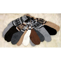 Bundle of 12 pairs socks made of Alpaca wool, Natural Colors - $86.00