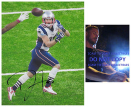 Danny Amendola signed New England Patriots Football 8x10 photo Proof COA auto - £58.39 GBP