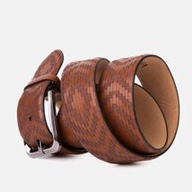 The Meram Tan Calfskin Belt image 2