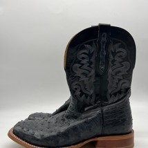 Tony Lama Moore TL5355 Mens Black Leather Pull On Western Boots Size 11 D - £158.75 GBP