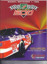 1996 Mountain Dew Southern 500 Program Jeff Gordon Win - £26.46 GBP