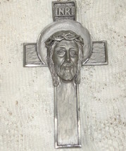 Crucifix - Peltro Cesellato a Mano -Italy - £8.60 GBP