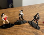 Jada Toys DC Comics Girl Mini Metal Figures cat women wonder lot 1-3/4&quot; - $12.38