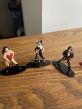 Jada Toys DC Comics Girl Mini Metal Figures cat women wonder lot 1-3/4&quot; - £9.86 GBP