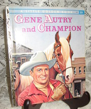 Golden Book - Gene Autry and Champion - 1st Edition -1956 - £8.79 GBP