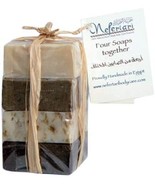 Nefertari Four pieces of square-shaped Soap - $33.00