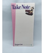 Vintage DISNEYLAND HOTEL Writing Note Pad 7 Pages Left - €6,76 EUR